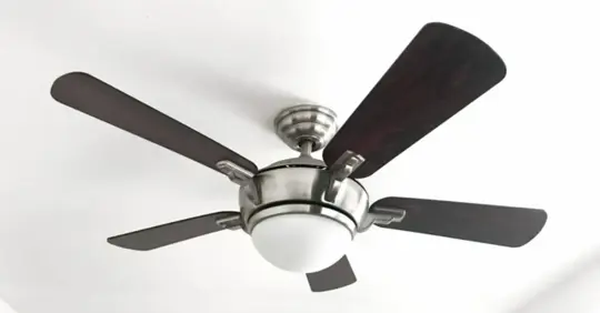 A ceiling fan